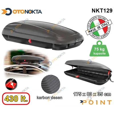 Port Combi Tabut 430 lt Carbon 175*83*35 İtalya