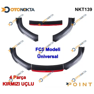 Lip Üniversal Piyano Black FC5 4 Parça Kırmızı