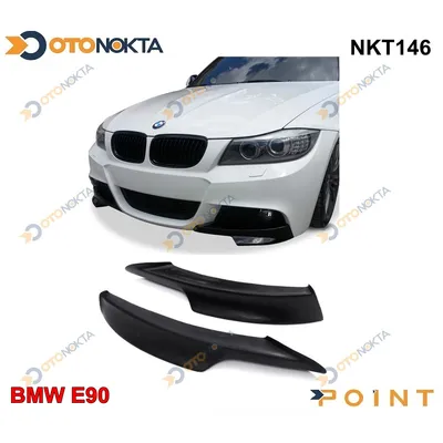Ön Tampon Flap 2 Prç BMW 3 E90 2008-2011
