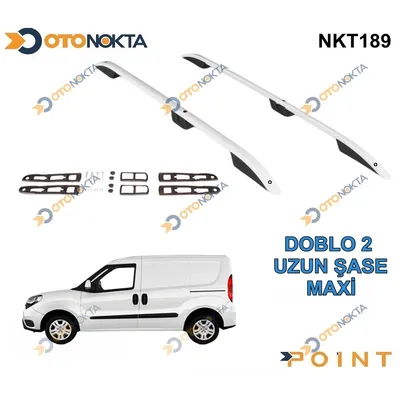 Tavan Çıtası Lüx Model Gri Fiat Doblo Iı 2010+ Maxi