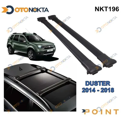 Ara Atkı Kalın Siyah Dacia Duster 2014-2018