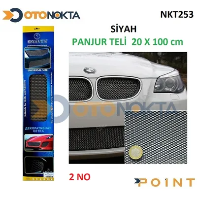 Panjur Teli 100CMX20CM Siyah Renk No:2 Sahler