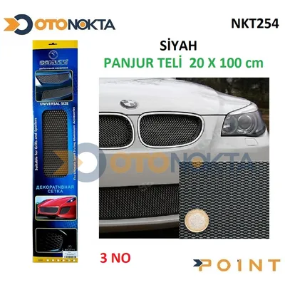Panjur Teli 100CMX20CM Siyah Renk No:3 Sahler