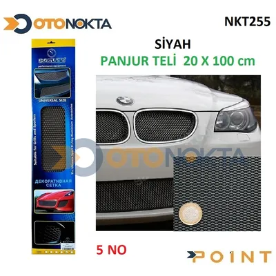 Panjur Teli 100CMX20CM Siyah Renk No:5 Sahler