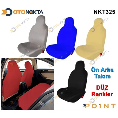 Servis Kılıfı Likralı Kaliteli Ön Arka Düz Kumaş