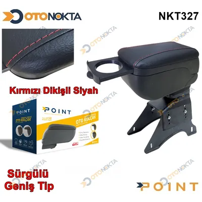 Kolçak Sürgülü Ekonomik Geniş Kırmızı Dikişli Yer