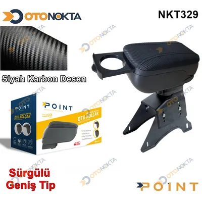 Kolçak Sürgülü Ekonomik Geniş Siyah Karbon
