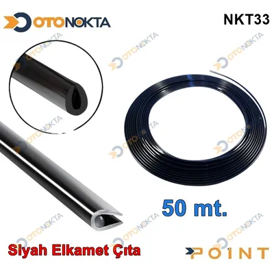 Çıta Salman Şerit Geçmeli Elkamet Siyah SAL19K 50M
