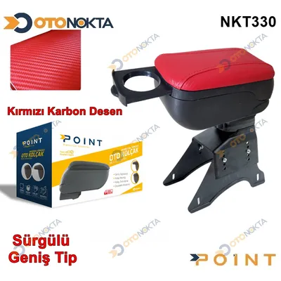 Kolçak Sürgülü Ekonomik Geniş Kırmızı Karbon