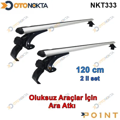 Ara Atkı Oluksuz Araçlar için Gri 120 cm