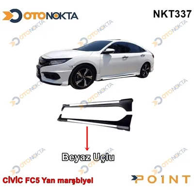 Üniversal Kanatlı Marşpiyel Beyaz 8 Prç Flaplı