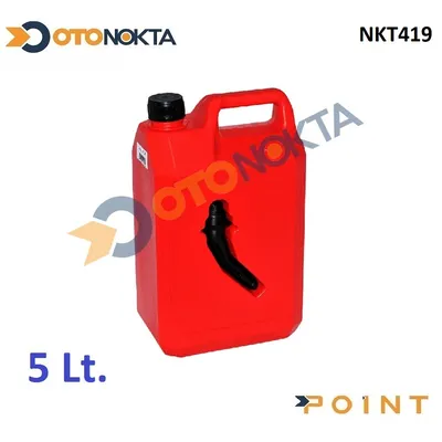 Benzin Bidonu 5 lt Kırmızı