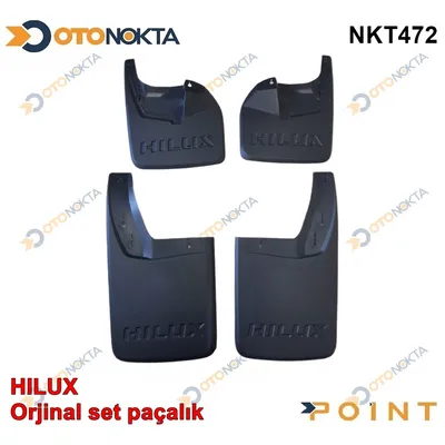 Paçalık Toyota Orjinal Kabartmalı Hilux 4'lü Set