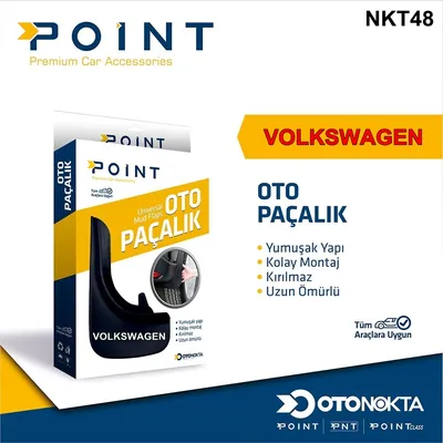 Paçalık Üniversal Yumuşak Volkswagen Siyah 2'li