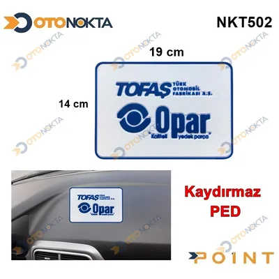 Kaydırmaz Ped Tofaş Opar Kare