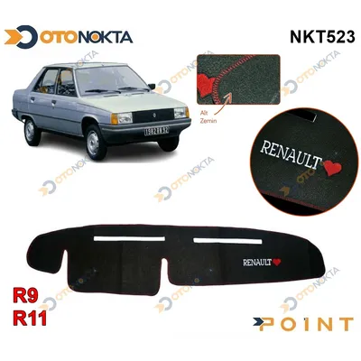 Torpido Üstü Halı Nakışlı Renault R9 R11