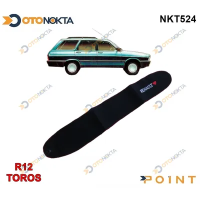 Torpido Üstü Halı Nakışlı Renault Toros R12