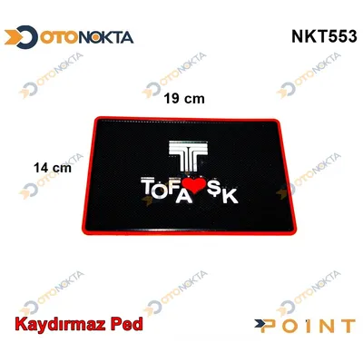 Kaydırmaz Ped Tofaşk Kare