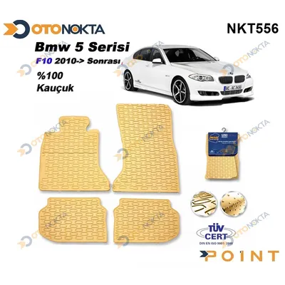 Paspas BMW Araca Özel F10 2010-2017 Bej İmaj