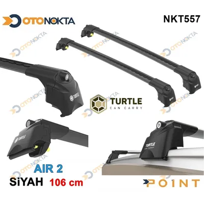 Ara Atkı Turtle AIR2 F-Kit 106 cm Siyah