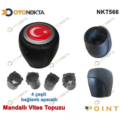 Vites Topuzu Mandallı Bayraklı Gri Çember
