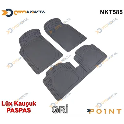 Paspas Üniversal Lüx Kauçuk Gri