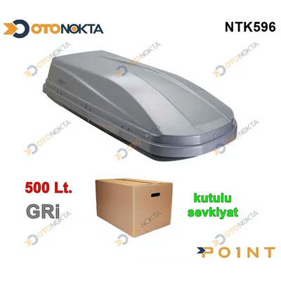Port Combi Tabut Bagaj Perflex Exclusive 500 lt Gri