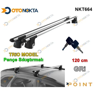 Ara Atkı Trio 2 Model 120 cm Gri