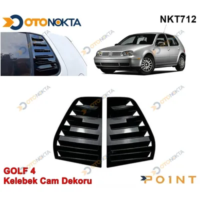 Kelebek Cam Plastiği Dekoru Volkswagen Golf 4 1997-2003