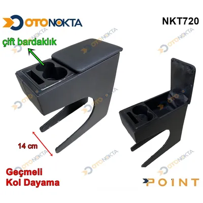 Kol Dayama Geçmeli Çift Bardaklı 12,5 cm