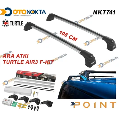 Ara Atkı Turtle AIR3 F-Kit 106 cm Gri