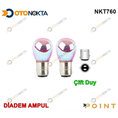 Ampul 1016 Çift Duy Diadem Renk