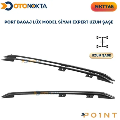 Tavan Çıtası Lüx Model Siyah Peugeot Expert Uzun Şaşe