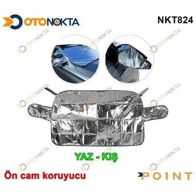 Aynalı Cam Koruyucu Örtü 4 Mevsim