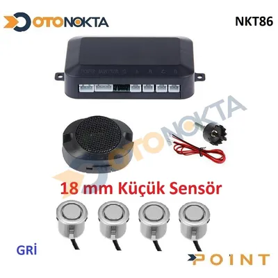 Park Sensörü 18 mm Sesli Gri 18 mm