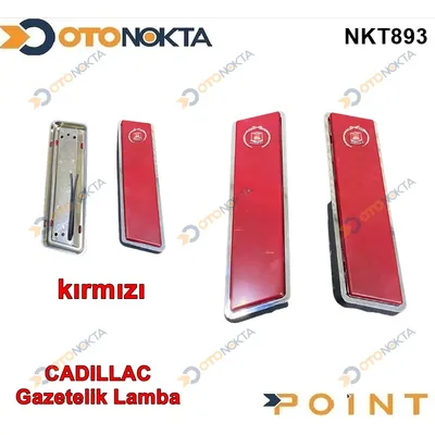 Cadillac Gazetelik Lamba Kırmızı MEB27