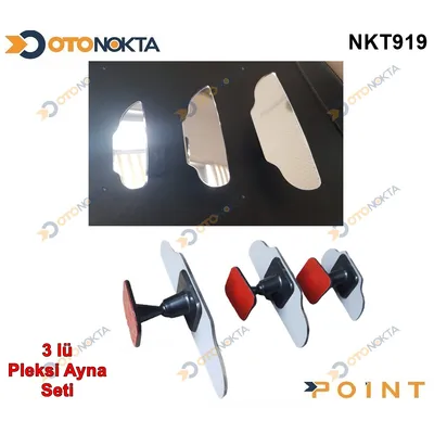 Ayna Plexi İç Dikiz 3'lü Yapışmalı MA301