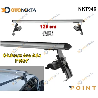 Ara Atkı Oluksuz Proof Model 120 cm Gri