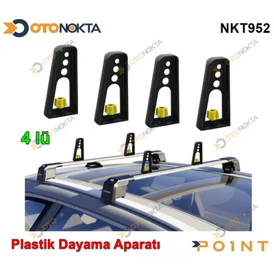 Plastik Dayama Aparatı 4 LÜ14 cm Bağlantı Aparatlı