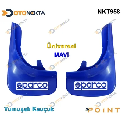 Paçalık Üniversal Yumuşak 2'li Sparco Mavi