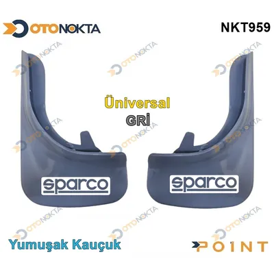 Paçalık Üniversal Yumuşak 2'li Sparco Gri