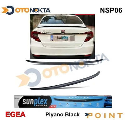 Spoyler Piano Black Enjeksiyon Baskı Fiat Egea