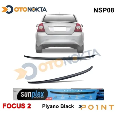 Spoyler Ford Piano Black Enjeksiyon Baskı Focus 2