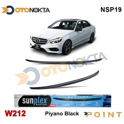 Spoyler Mercedes Piano Black Enjeksiyon Baskı E Seri W212