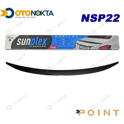 Spoyler Mercedes Piano Black Enjeksiyon Baskı W205 C Seri