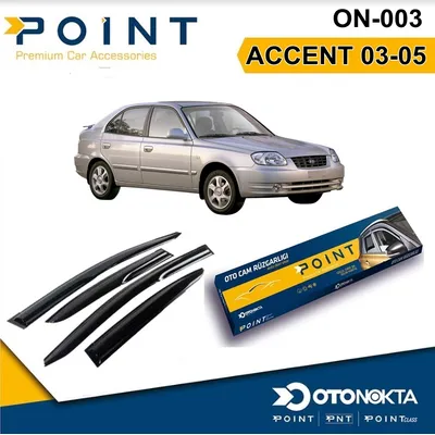 Cam Rüzgarlığı 4'lü Hyundai Accent 03-05