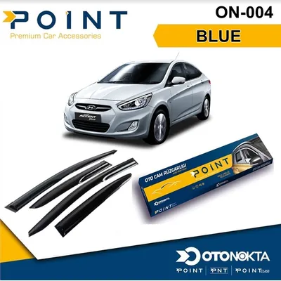 Cam Rüzgarlığı 4'lü Hyundai Accent Blue
