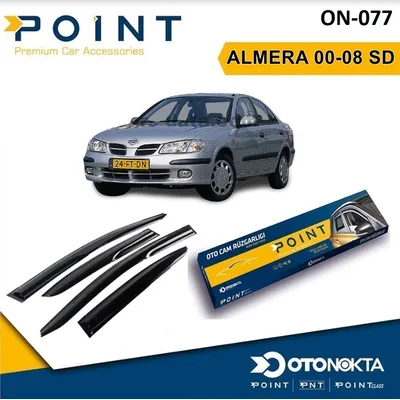 Cam Rüzgarlığı 4'lü Nissan Almera 00-08 Sd