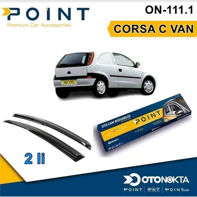 Cam Rüzgarlığı 2'li Opel Corsa C Van (iki Kapı)