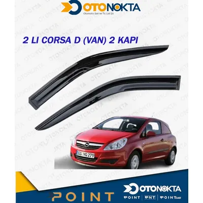 Cam Rüzgarlığı 2'li Opel Corsa D (van) 2 Kapı